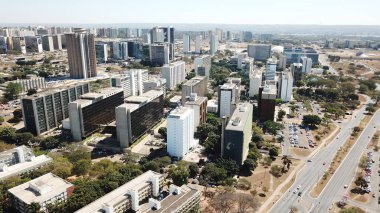 Brasilia şehri hava manzarası, Brezilya