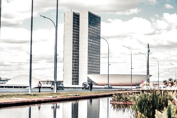 Vistas Ciudad Brasilia Durante Día Brasil — Foto de Stock