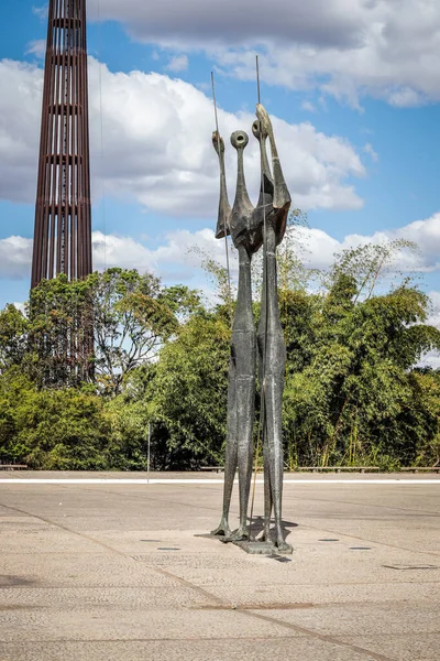 Статуи Бразилии Бразилия — стоковое фото