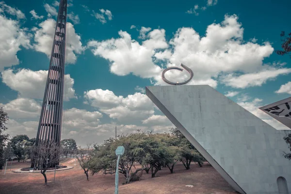 Ciudad Brasilia Durante Día Brasil — Foto de Stock
