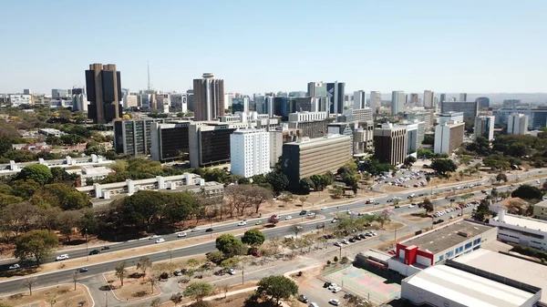 Brasilia Vue Aérienne Ville Brésil — Photo