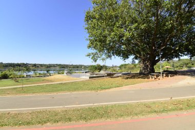 Deck Sul Park, Brezilya 'da güneşli bir gün 