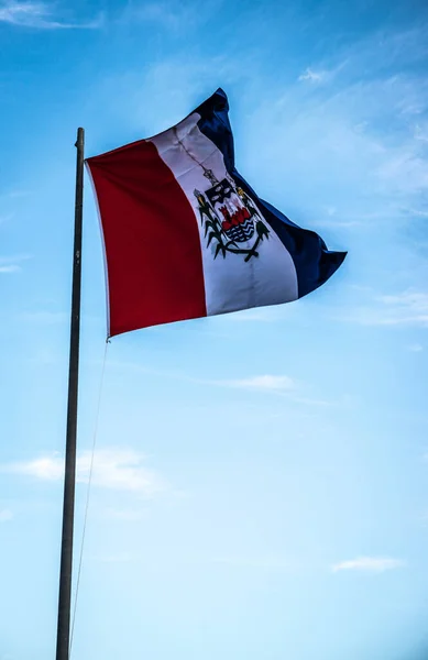 Banderas Del Estado Brasileño Cerca — Foto de Stock