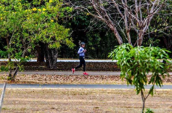 Sport Rust Het Stadspark Brazilië — Stockfoto