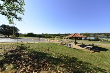 Deck Sul Park, Brezilya 'da güneşli bir gün 