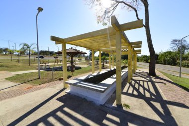 Deck Sul Park, Brezilya 'da güneşli bir gün 