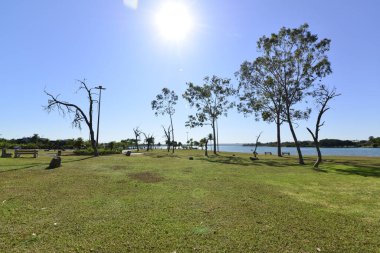 Deck Sul Park, Brezilya 'da güneşli bir gün 