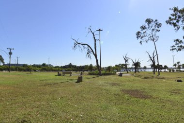 Deck Sul Park, Brezilya 'da güneşli bir gün 