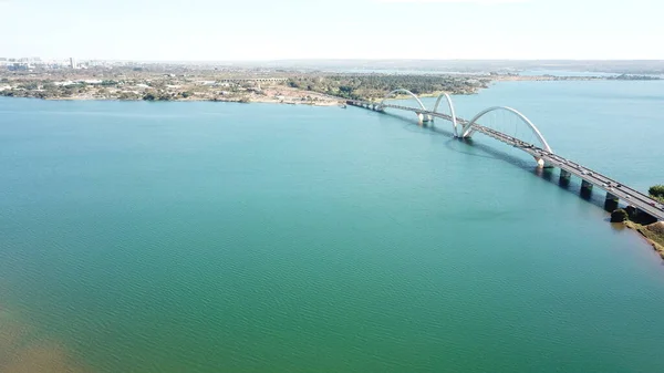 Bridge Airshot Brasilia Brazil — 스톡 사진