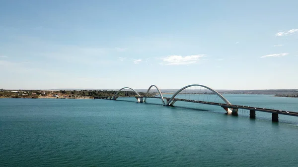 JK Köprüsü hava manzarası, Brezilya