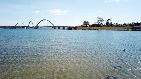 Bridge Airshot Brasilia Brazil — 스톡 사진