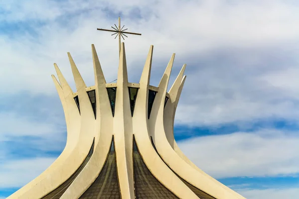 Decoración Cerca Catedral Metropolitana Brasilia Brasil — Foto de Stock
