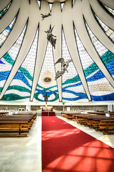 Metropolitan Cathedral Brasilia Brazil — Stock Photo, Image