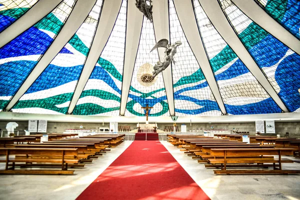 Metropolitan Cathedral Brasilia Brazil — Stock Photo, Image