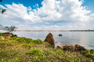 Kuzey Gölü, Brasilia, Brezilya 'nın manzaralı resmi