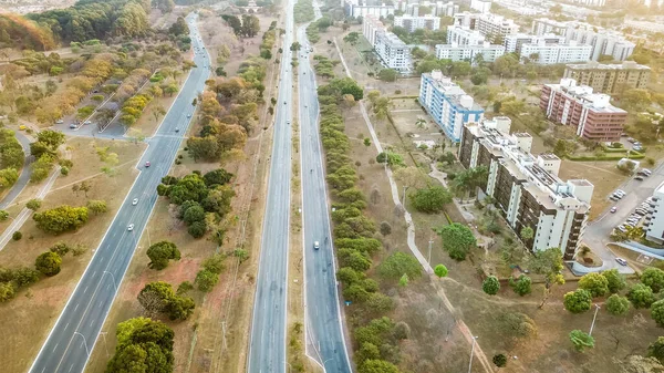 Vista Aérea Brasilia Brasil — Foto de Stock