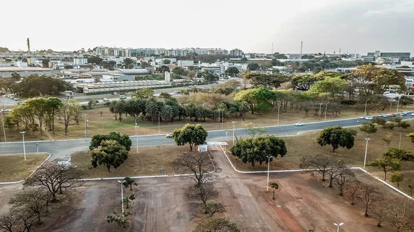 Brasilia şehir manzarası gündüz, Brezilya 