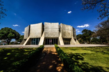 Brezilya. Brasilia. Ulysses Guimaraes Kongre Merkezi