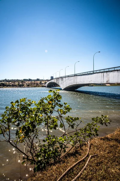 Paranoa Lake Scenic View Brazil — Stock Photo, Image