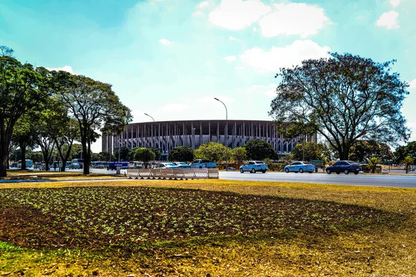 Бразилія Бразілія Ulysses Guimaraes Convention Center — стокове фото