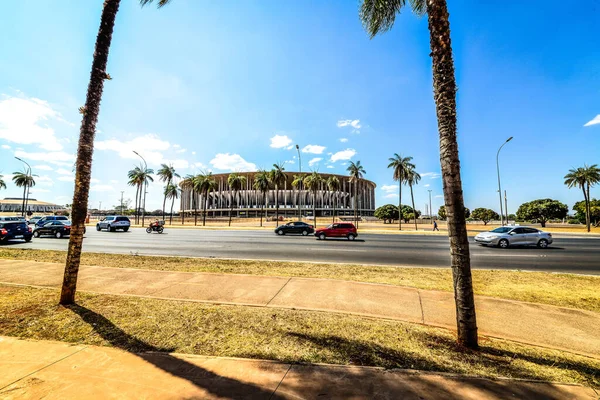 Brazylia Brasilia Centrum Kongresowe Ulysses Guimaraes — Zdjęcie stockowe