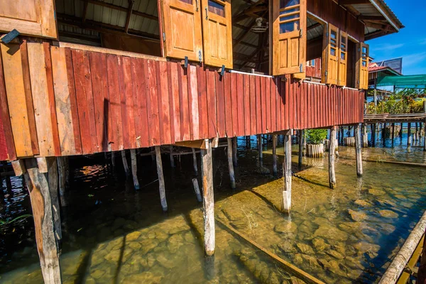 Vue Sur Lac Inle Myanmar — Photo