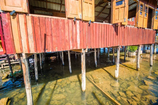 Vista Lago Inle Mianmar — Fotografia de Stock