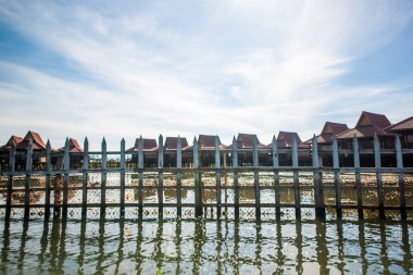 Myanmar 'da göl manzarası