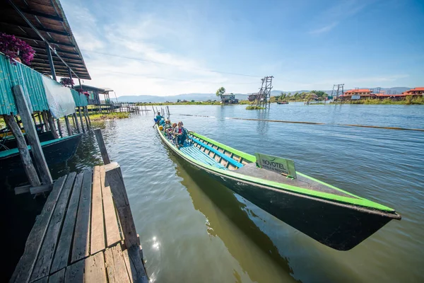 Inle Giorno Myanmar — Foto Stock