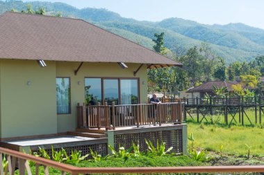 Inle Gölü, Myanmar 'daki ev.