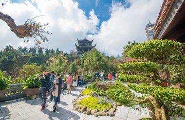 Güneş Dünyası Ba Na Hills Parkı, Da Nang, Vietnam 