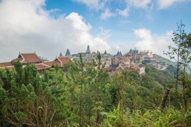 Da Nang, Vietnam 'daki Güneş Dünyası Ba Na Hills Parkı