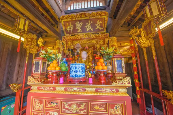 Vientamés Buddist Templo Detalles Interiores —  Fotos de Stock