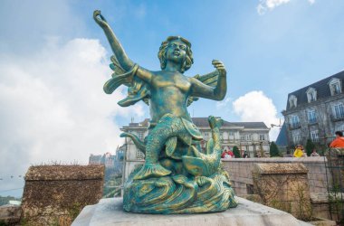 Da Nang, Vietnam 'daki Güneş Dünyası Ba Na Hills Parkı