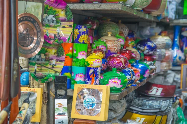 Rynek Wietnamie Jestem Hanoi Miasto — Zdjęcie stockowe