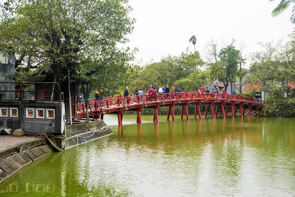 Vista Ciudad Hanoi Vietnam — Foto de Stock