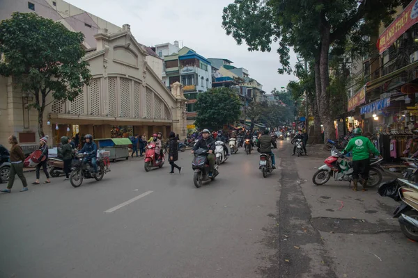 Vietnam Vista Ciudad Hanoi — Foto de Stock