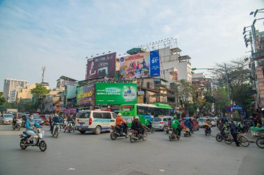 Vietnam. Hanoi Şehir Görünümü