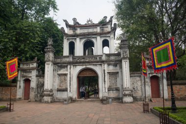 Vietnam. Hanoi. Edebiyat Tapınağı