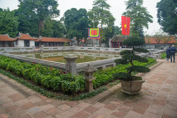 Vietnam Hanoi Temple Littérature — Photo