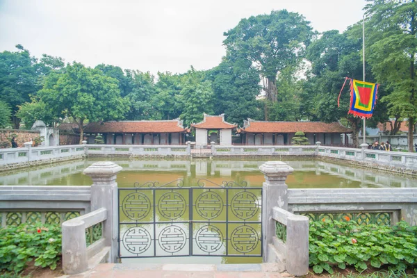 Vietnam Hanoi Temple Littérature — Photo