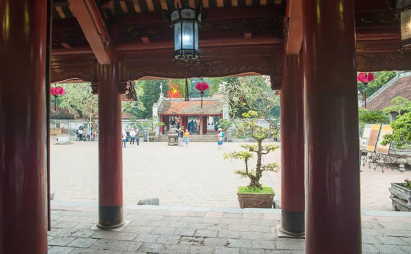 Vietnam Hanoi Temple Littérature — Photo