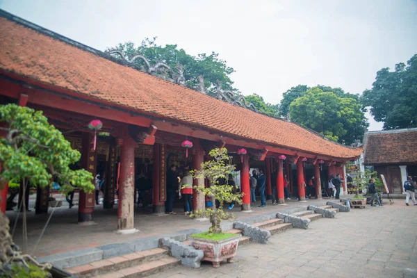 Вьетнам Ханой Храм Литературы — стоковое фото