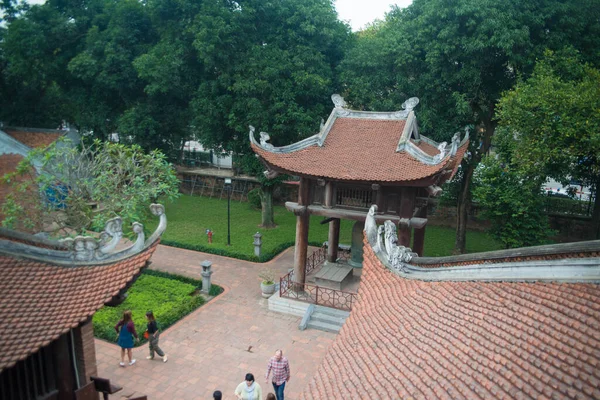 Vietnam Hanoi Temple Littérature — Photo