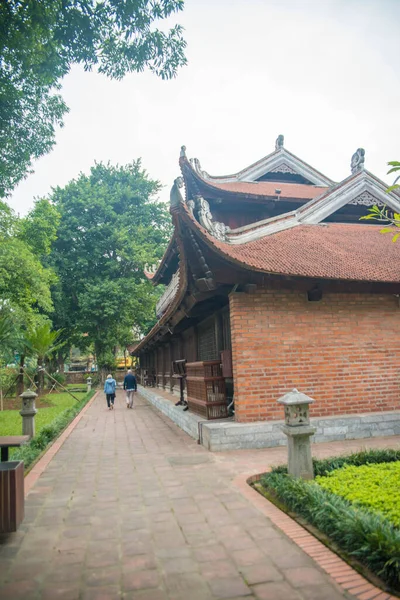 Vietnam Hanoi Temple Littérature — Photo