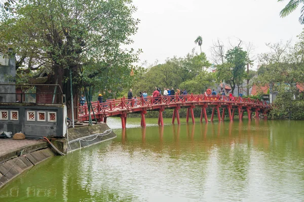 Widok Miasto Hanoi Wietnam — Zdjęcie stockowe