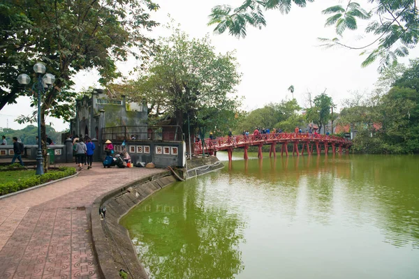 Hanoi Stadsutsikt Vietnam — Stockfoto