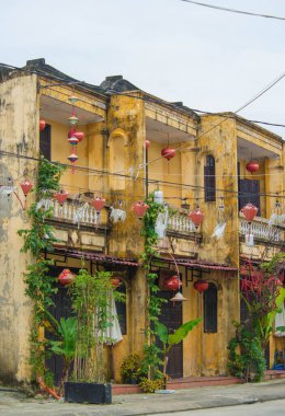 Vietnam. Hoi An. Şehrin güzel bir manzarası.
