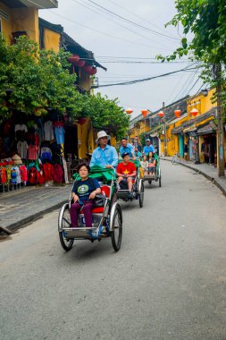 Vietnam. Hoi An. Şehrin güzel bir manzarası.