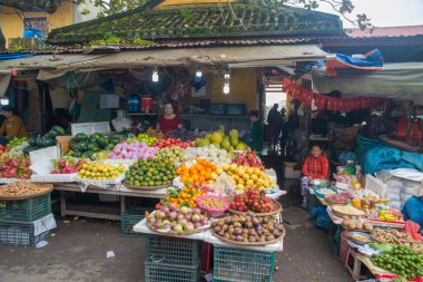 Vietnam. Hoi An. Şehrin güzel bir manzarası.